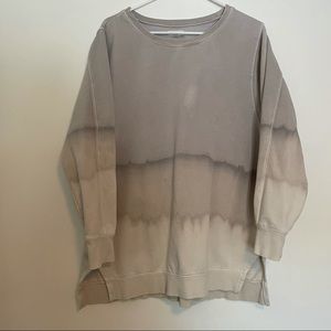 Anthropologie silence + noise tunic sweatshirt